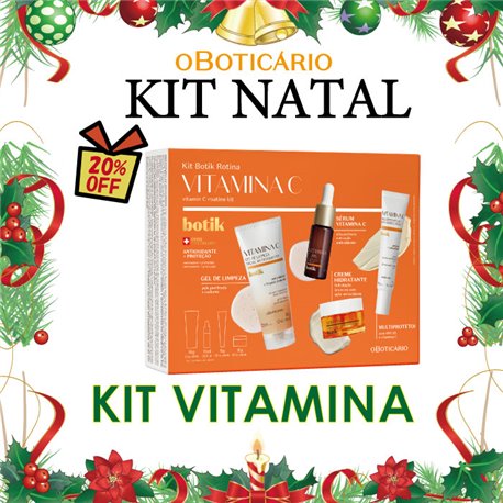 O Boticario Natal 2024 Kit VITAMINA