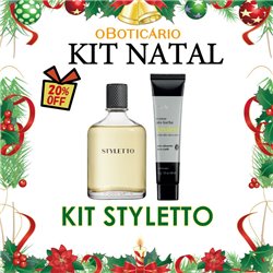 O Boticario Natal 2024 Kit STYLETTO