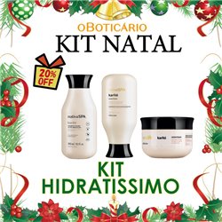 O Boticario Natal 2024 Kit HIDRATISSIMO