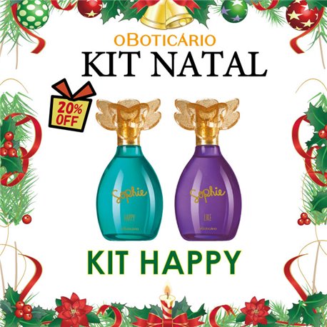 O Boticario Natal 2024 Kit HAPPY 