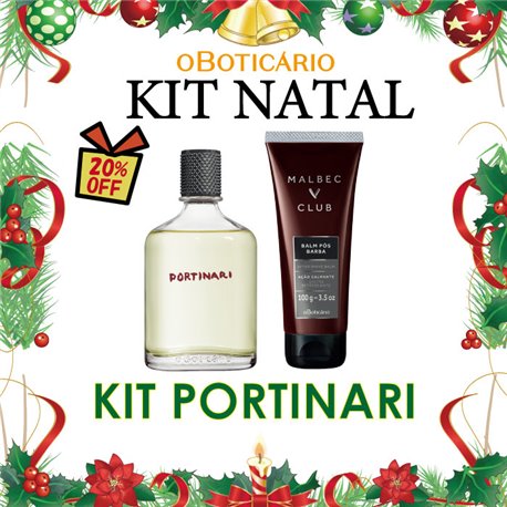 O Boticario Natal 2024 Kit PORTINARI