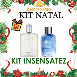 O Boticario Natal 2024 Kit INSENSATEZ