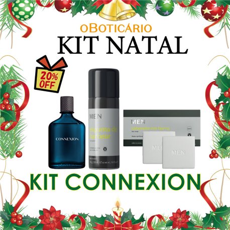 O Boticario Natal 2024 Kit CONNEXION