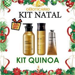 O Boticario Natal 2024 Kit QUINOA