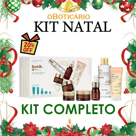 O Boticario Natal 2024 Kit COMPLETO