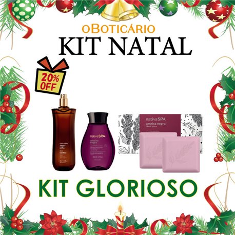 O Boticario Natal 2024 Kit GLORIOSO