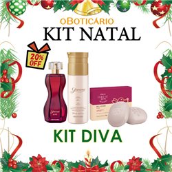 O Boticario Natal 2024 Kit DIVA