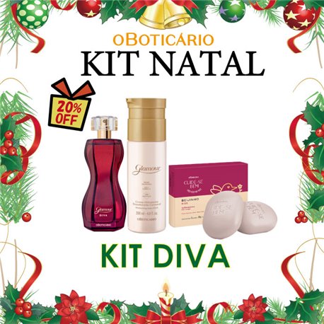 O Boticario Natal 2024 Kit DIVA