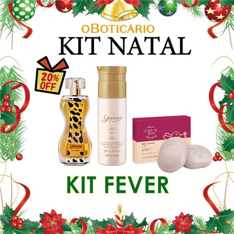 O Boticario Natal 2024 Kit FEVER