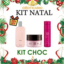 O Boticario Natal 2024 Kit CHOC