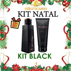 O Boticario Natal 2024 Kit BLACK