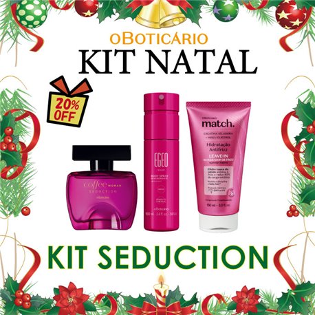 O Boticario Natal 2024 Kit SEDUCTION 