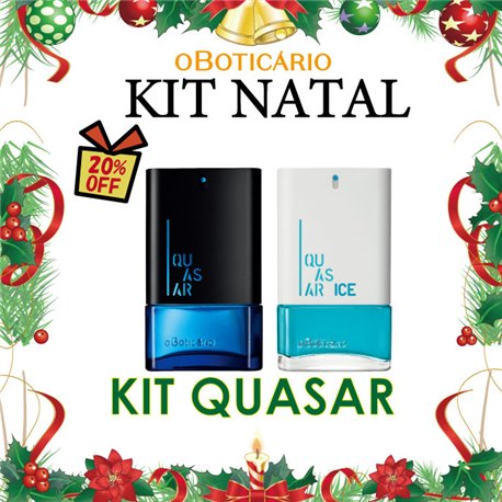 O Boticario Natal 2024 Kit QUASAR 