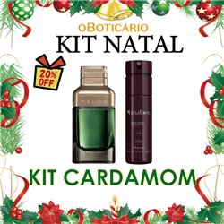 O Boticario Natal 2024 Kit CARDAMOM 