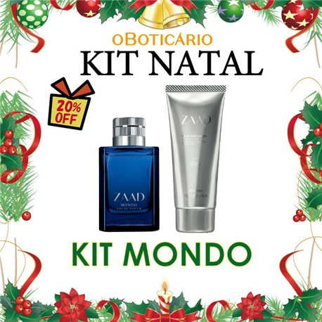 O Boticario Natal 2024 Kit MONDO