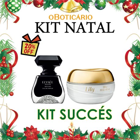 O Boticario Natal 2024 Kit SUCCES