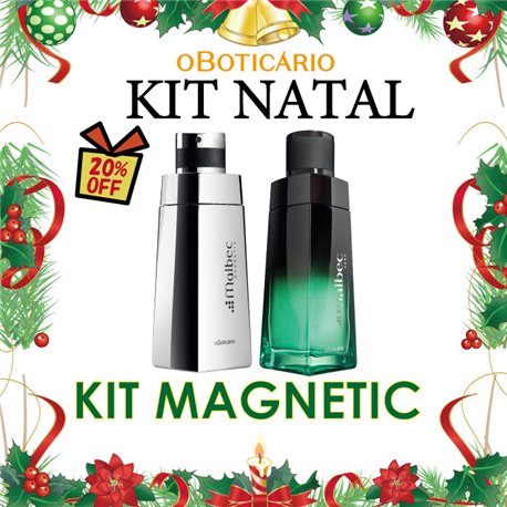 O Boticario Natal 2024 Kit MAGNETIC