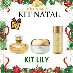 O Boticario Natal 2024 Kit LILY