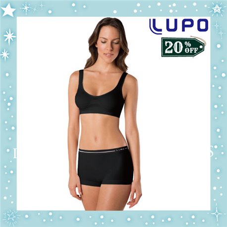 Natal Kit Lingerie Lupo 41300+41800 Preto