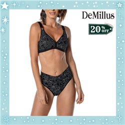 Natal Kit Lingerie DeMillus 61741+26639 Preto