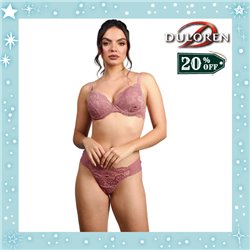 Natal Kit Lingerie Duloren 831311+837311 Argile Rose