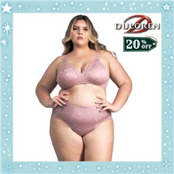 Natal Kit Lingerie Duloren 111810+114807 Rose Passe