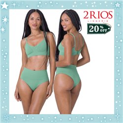 Natal Kit Lingerie 2Rios 96010+46010 Alecrim