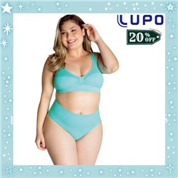 Natal Kit Lingerie Lupo 41332+40332 Lagoon