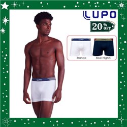 Natal Lupo 766-008 Kit 2 Cuecas Boxer + Brinde