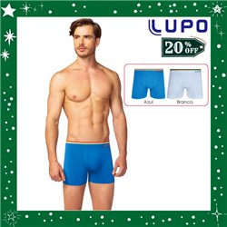 Natal Lupo 766-014 Kit 2 Cuecas Boxer + Brinde 