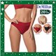 Natal Kit Lingerie DeMillus 26065 Kit 3 Calcinhas + Brinde