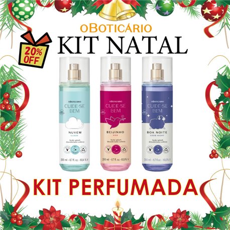 O Boticario Natal 2024 KIT PERFUMADA 