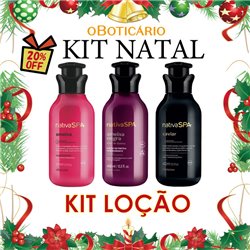 O Boticario Natal 2024 KIT LOCAO