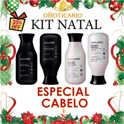 O Boticario Natal 2024 ESPECIAL CABELO