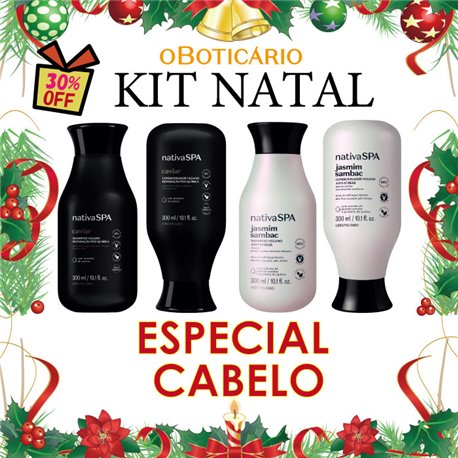 O Boticario Natal 2024 ESPECIAL CABELO