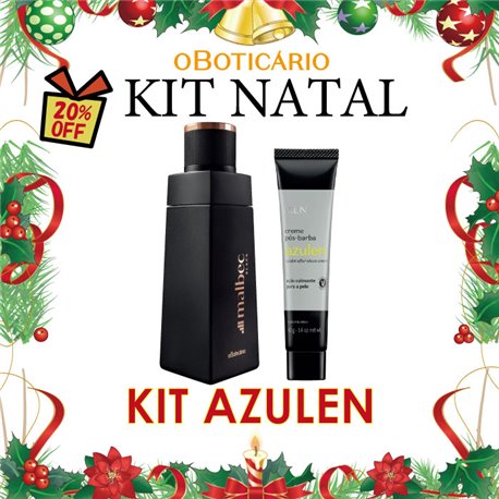 O Boticario Natal 2024 KIT AZULEN 