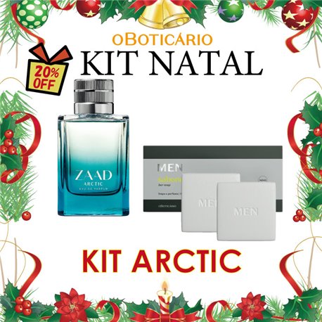 O Boticario Natal 2024 KIT ARCTIC