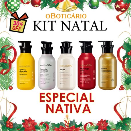 O Boticario Natal 2024 ESPECIAL NATIVA 