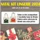 Natal Kit Lingerie DeMillus 20160 Short Doll + Brinde 