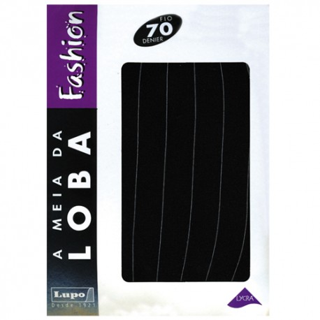 *Lupo 5028 Meia-Calca Risca*