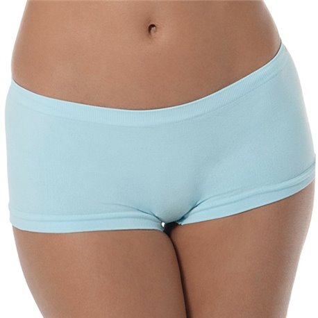 DeMillus-55601 Calcinha Short Azul Bebe 