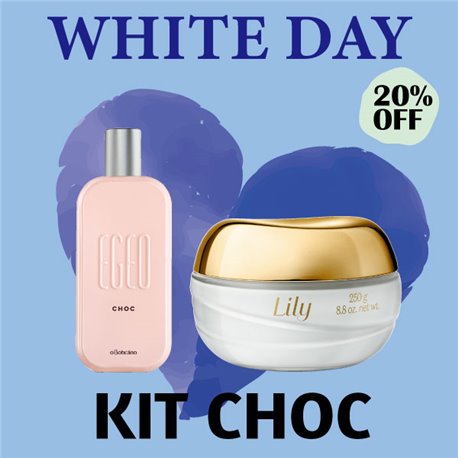 O Boticario White Day 2025 KIT CHOC