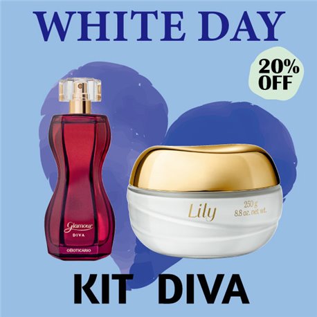 O Boticario White Day 2025 KIT DIVA