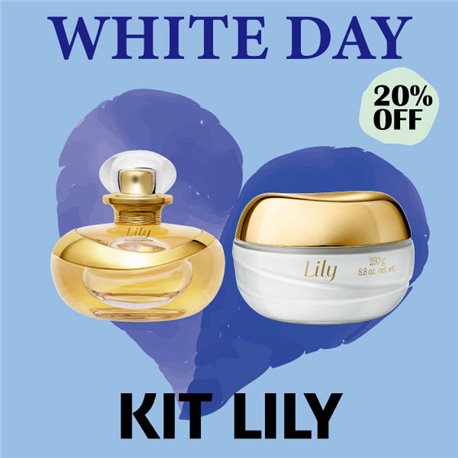 O Boticario White Day 2025 KIT LILY