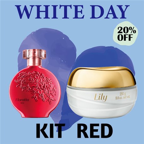 O Boticario White Day 2025 KIT RED