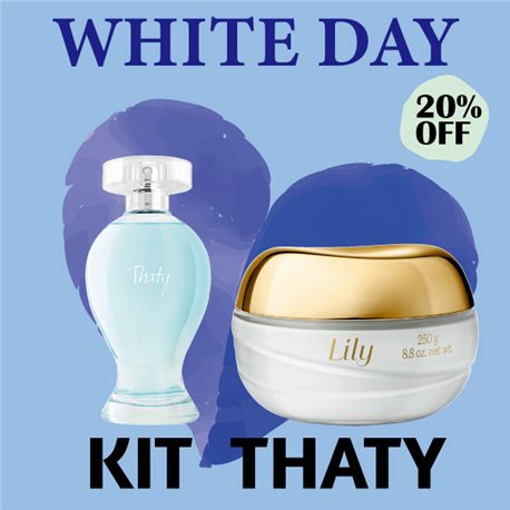 O Boticario White Day 2025 KIT THATY