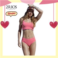 White Day Kit Lingerie 2Rios 82432+22432 Rosa