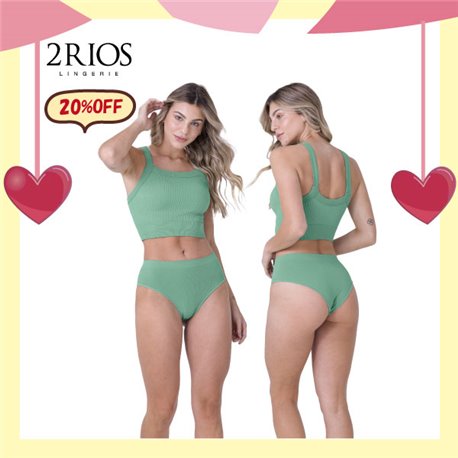 White Day Kit Lingerie 2Rios 96018+46022 Alecrim