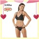 White Day Kit Lingerie DeMillus 61209+53209 Preto