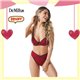 White Day Kit Lingerie DeMillus 64565+56565 Carmim